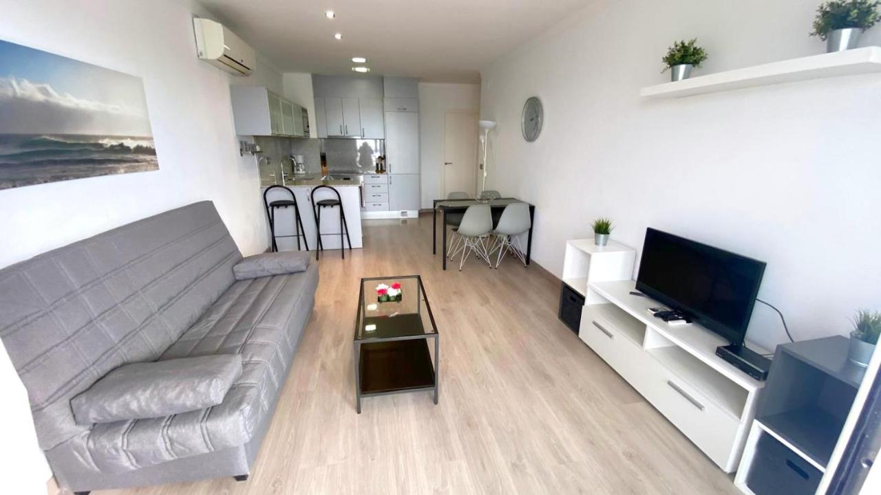 Ferienwohnung Rhode 1b Roses Exterior foto